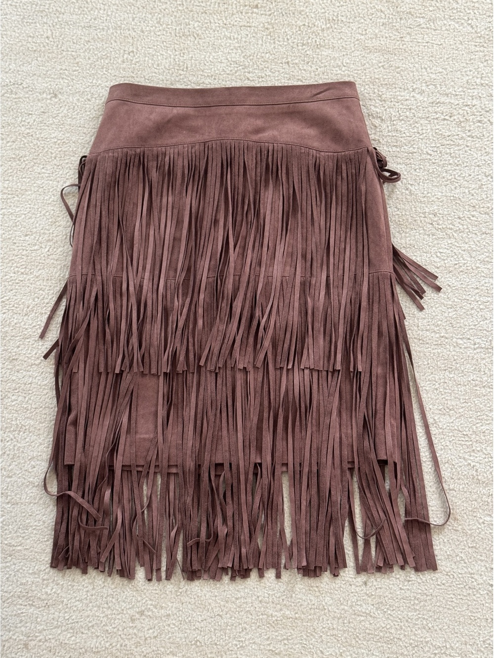 BCBG fringe skirt